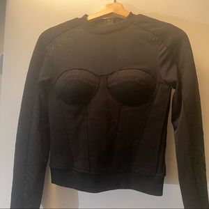 Discount sexy top from holt renfrew, micro see-through, not worn, impulse buy